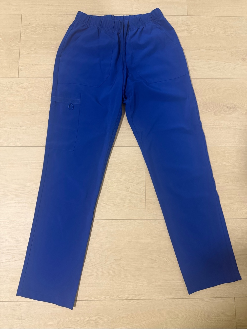 Dickies Straight-Leg Work Scrub Pants in Royal Blue